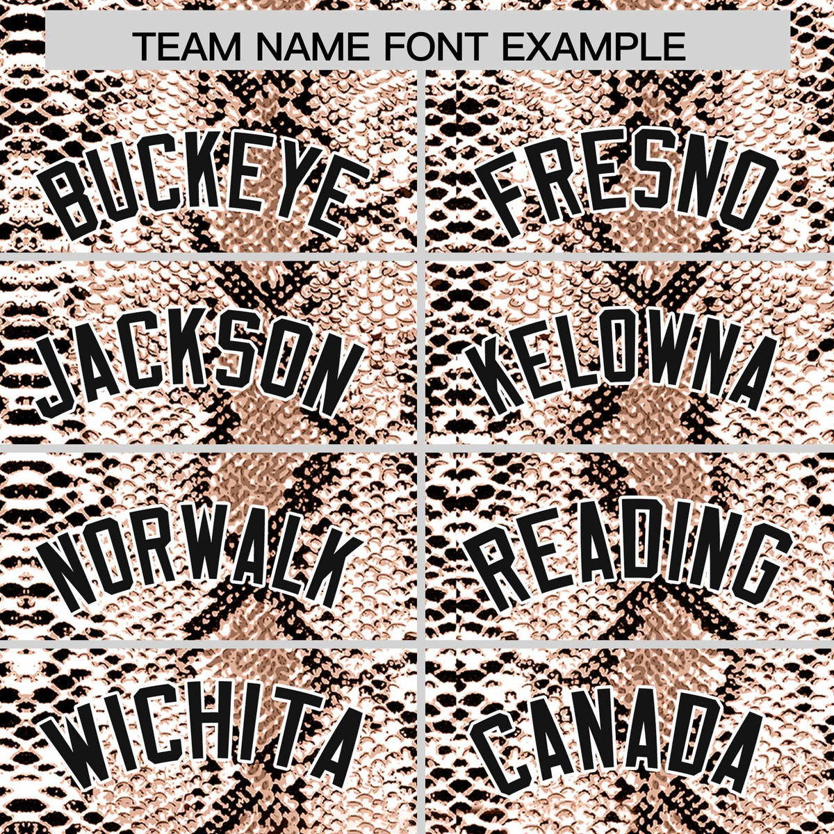 Custom Crimson Snakeskin Pattern Authentic Sleeveless Baseball Jersey