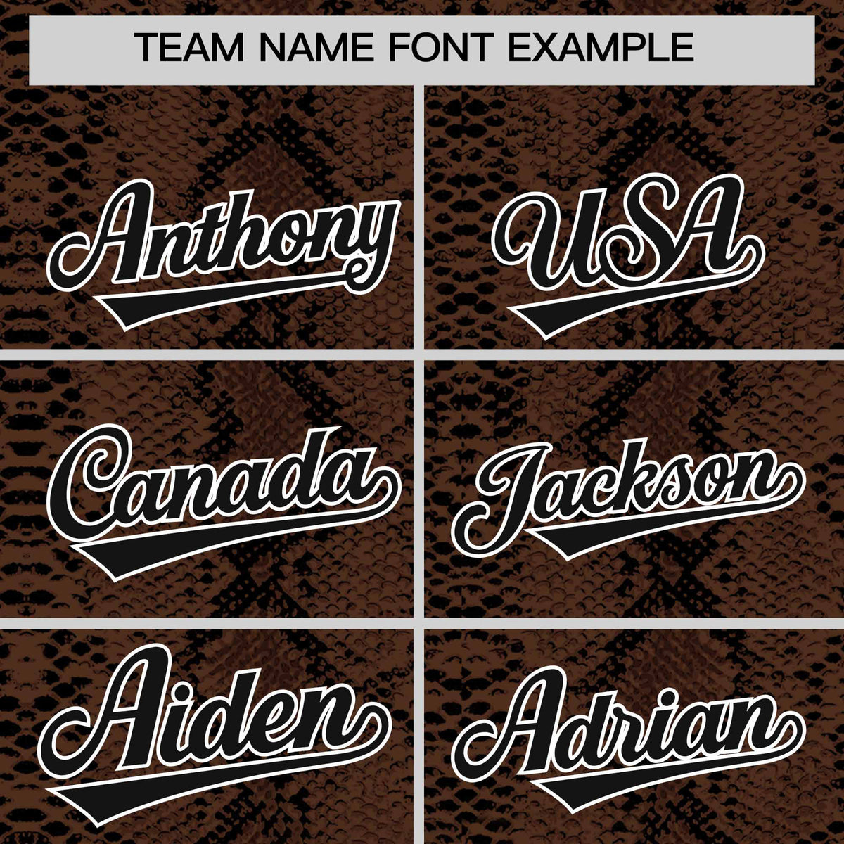 Custom Black Snakeskin Pattern Authentic Sleeveless Baseball Jersey