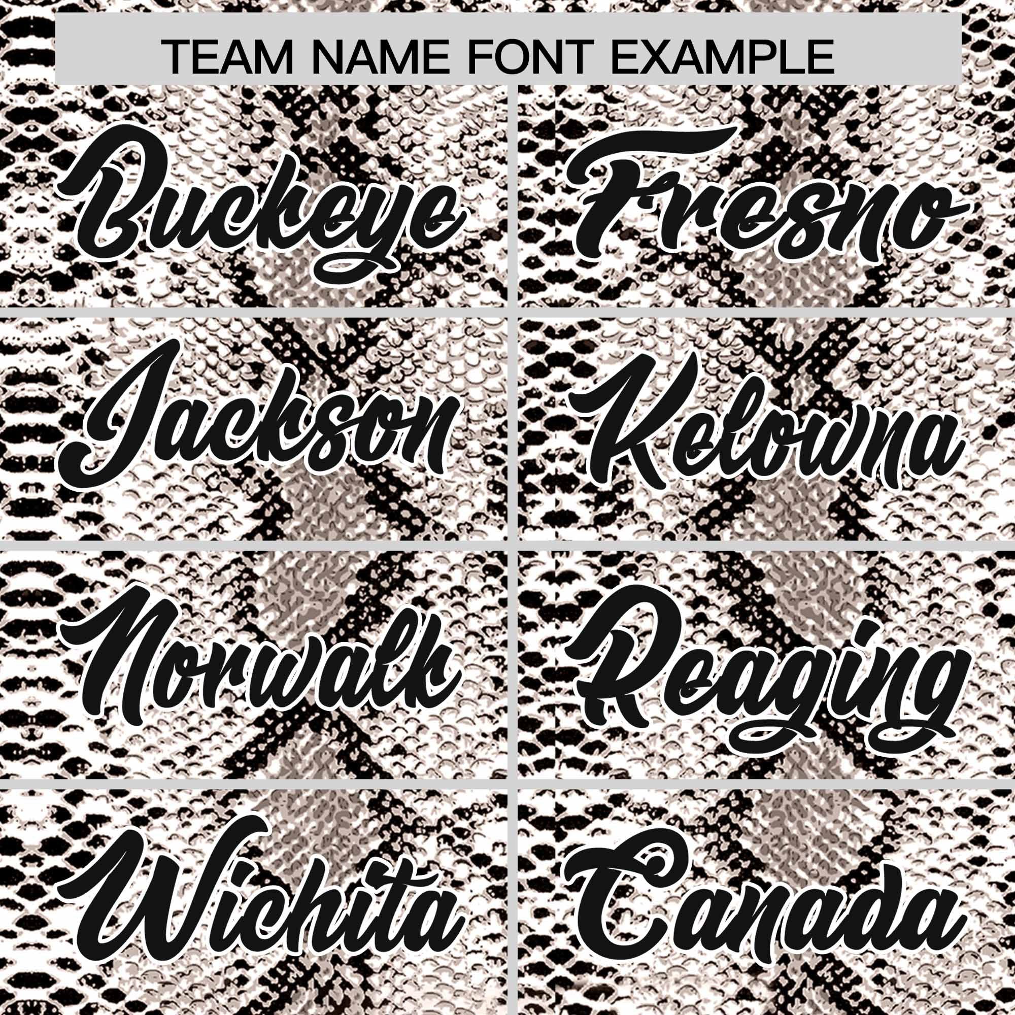 Custom Brown Snakeskin Pattern Authentic Sleeveless Baseball Jersey