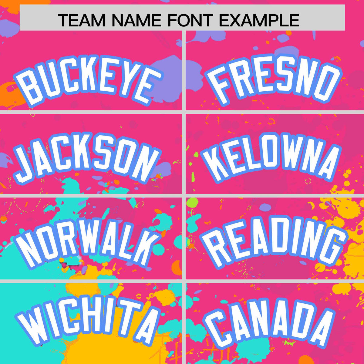 Custom Pink Graffiti Fashion Baseball Jersey For Women