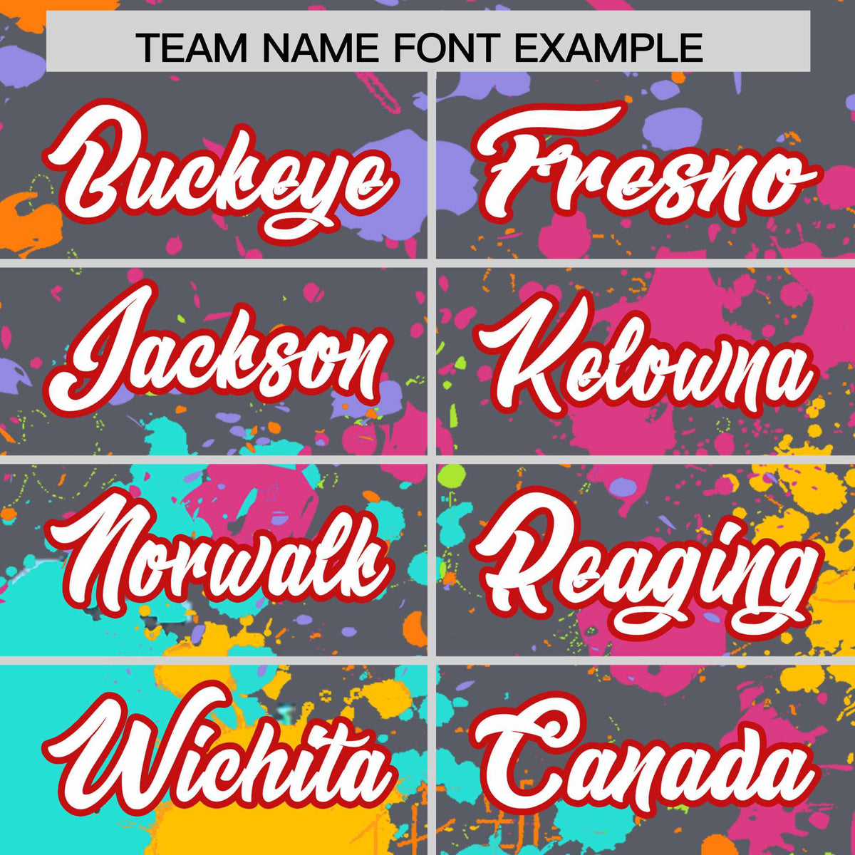 Custom Dark Gray Graffiti Fashion Baseball Jersey For Women