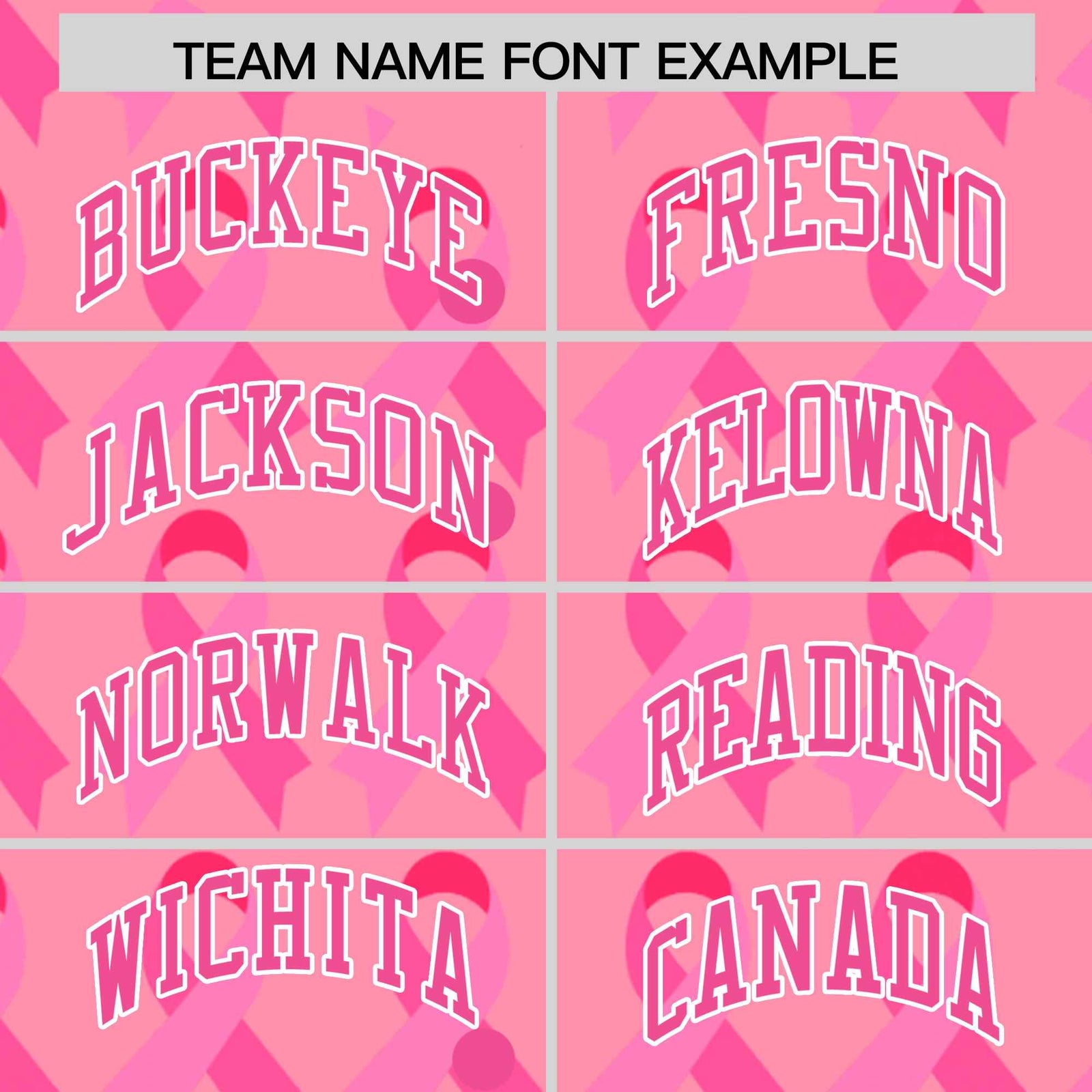 Custom Light Pink Pink Breast Cancer Awareness Month Pink Ribbon Authentic Baseball Jersey for Women