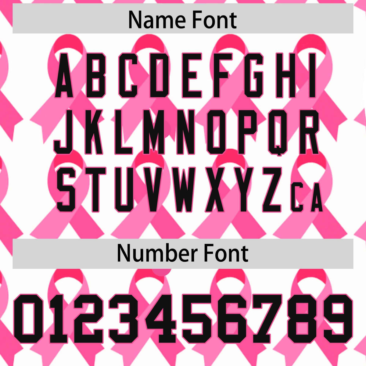 Custom White Black Breast Cancer Awareness Month Pink Ribbon Authentic Baseball Jersey for Women