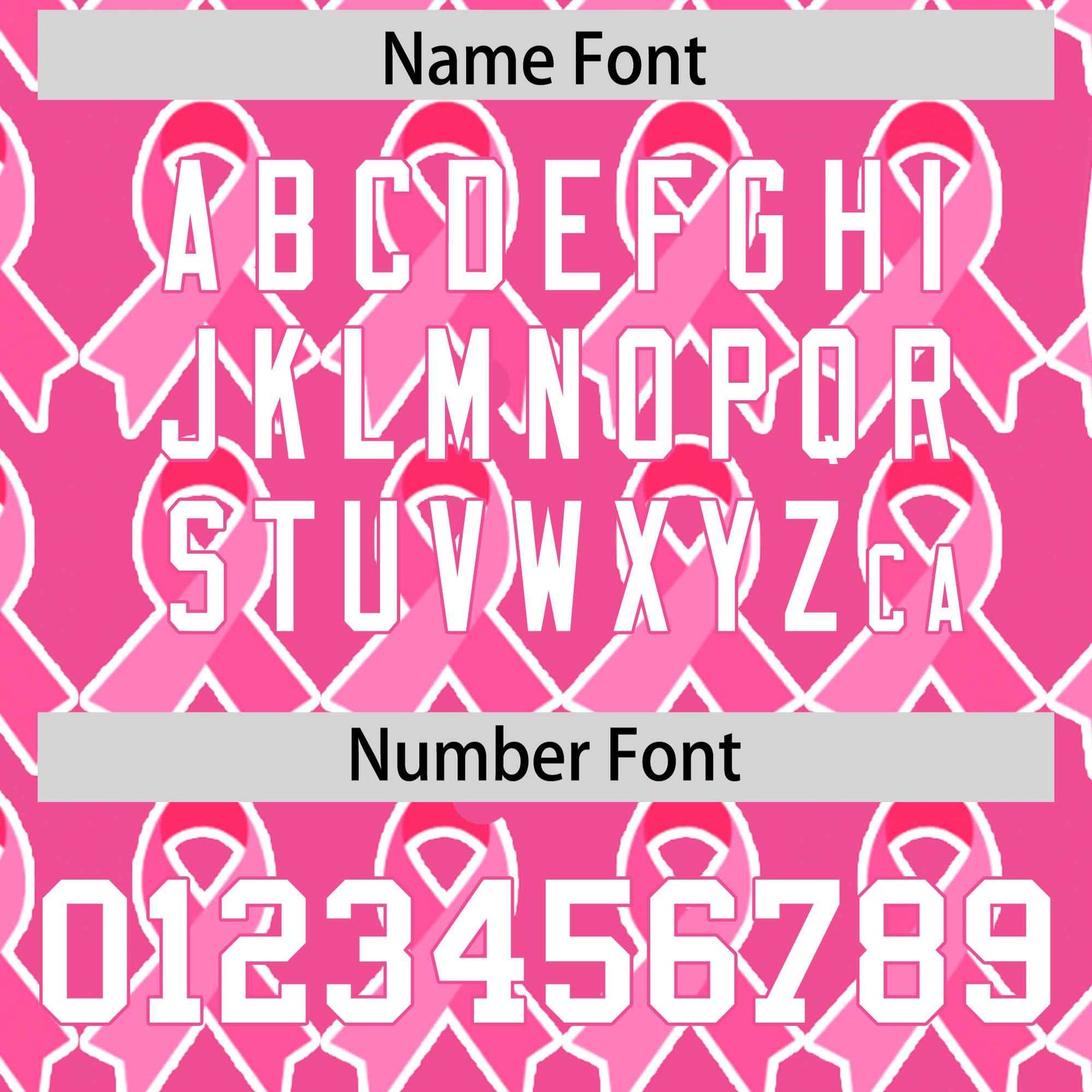 Custom Pink White Breast Cancer Awareness Month Pink Ribbon Authentic Baseball Jersey for Women