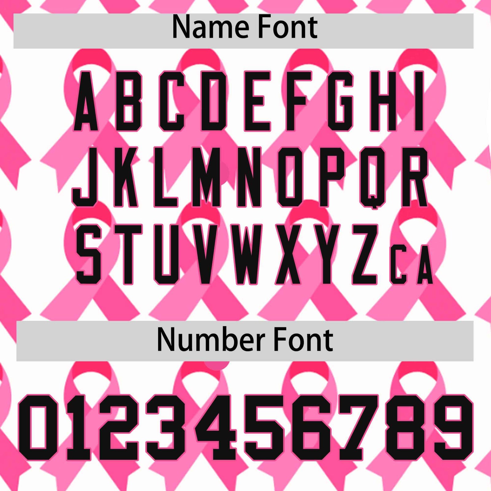 Custom White Black Breast Cancer Awareness Month Pink Ribbon Authentic Baseball Jersey for Women