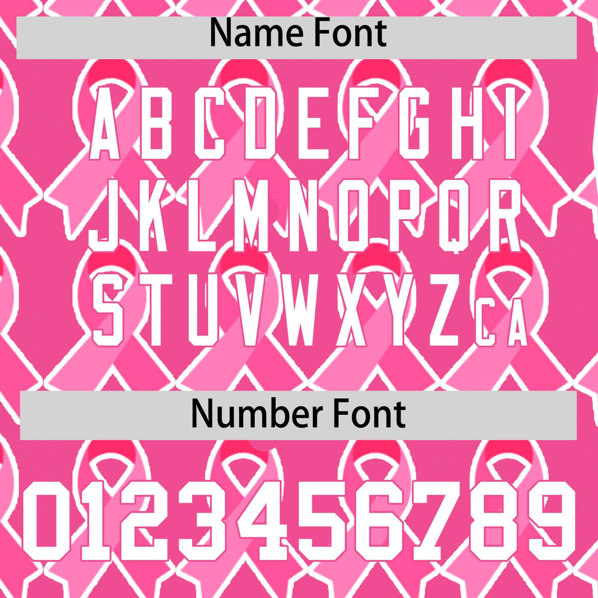 Custom Pink White Breast Cancer Awareness Month Pink Ribbon Authentic Baseball Jersey for Women