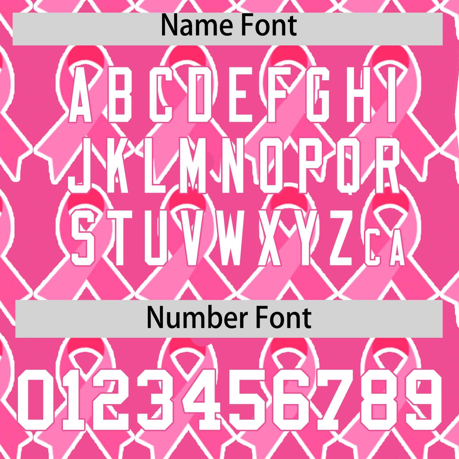 Custom Pink White Breast Cancer Awareness Month Pink Ribbon Authentic Baseball Jersey for Women