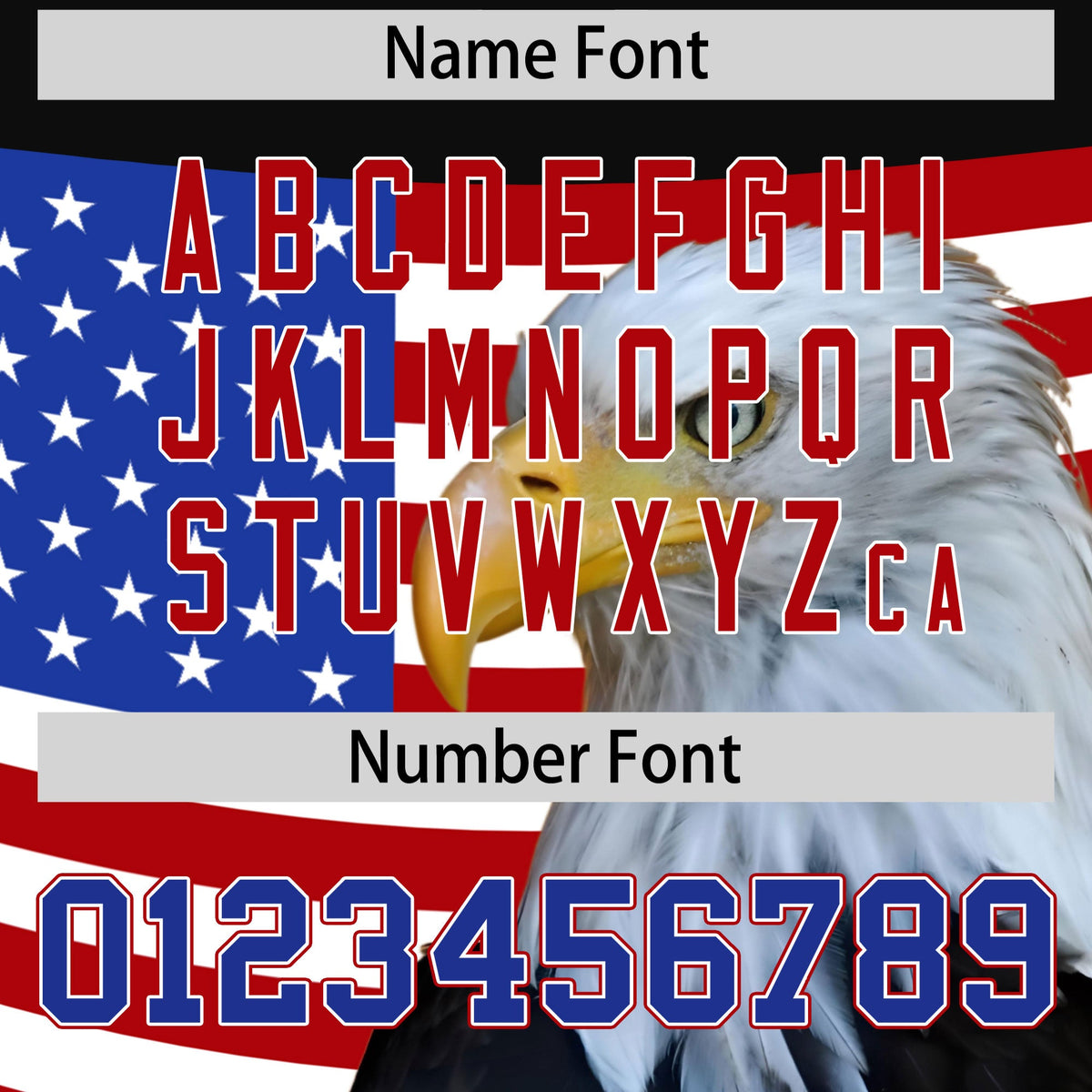 Custom Black White Independence Day American Flag Waterproof Jacket| KXKSHOP
