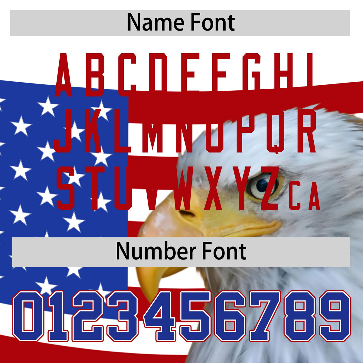 Custom White Independence Day American Flag Waterproof Jacket| KXKSHOP