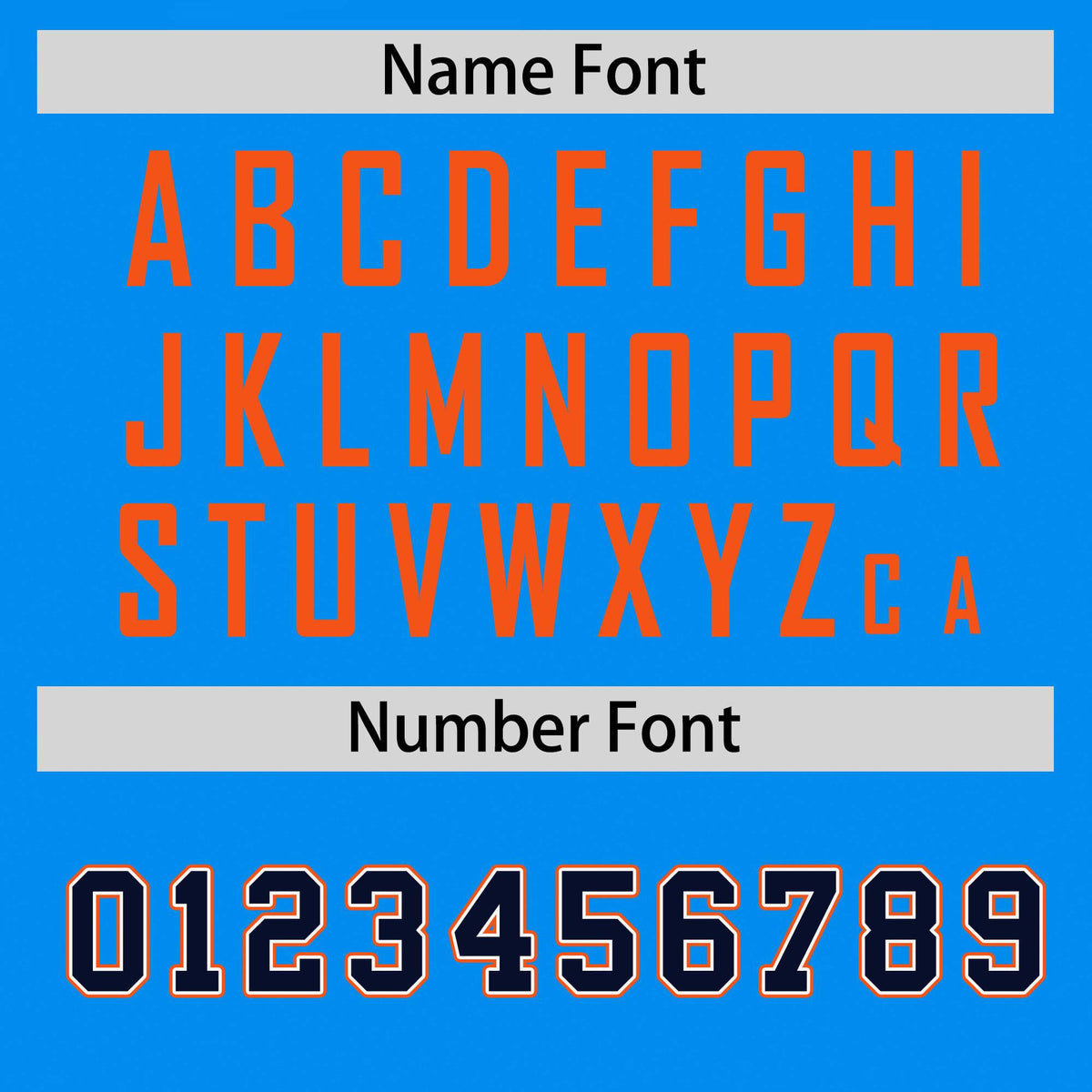 Custom Powder Blue Navy-Orange Color Block Personalized Outdoor Hooded Waterproof Jacket