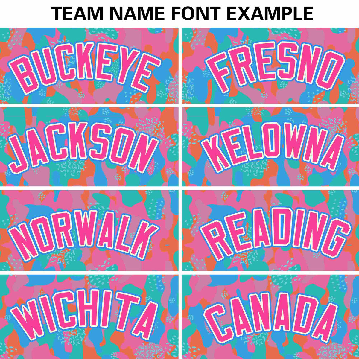 Custom Pink Cream-Powder Blue Camo Outdoor Windbreaker Personalized Waterproof Jacket