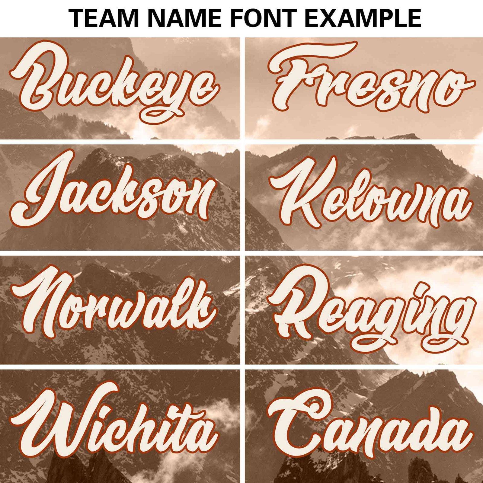 Custom Lt Brown Texas Orange Snow Mountain Graffiti Pattern Personalized Outdoor Hooded Waterproof Jacket