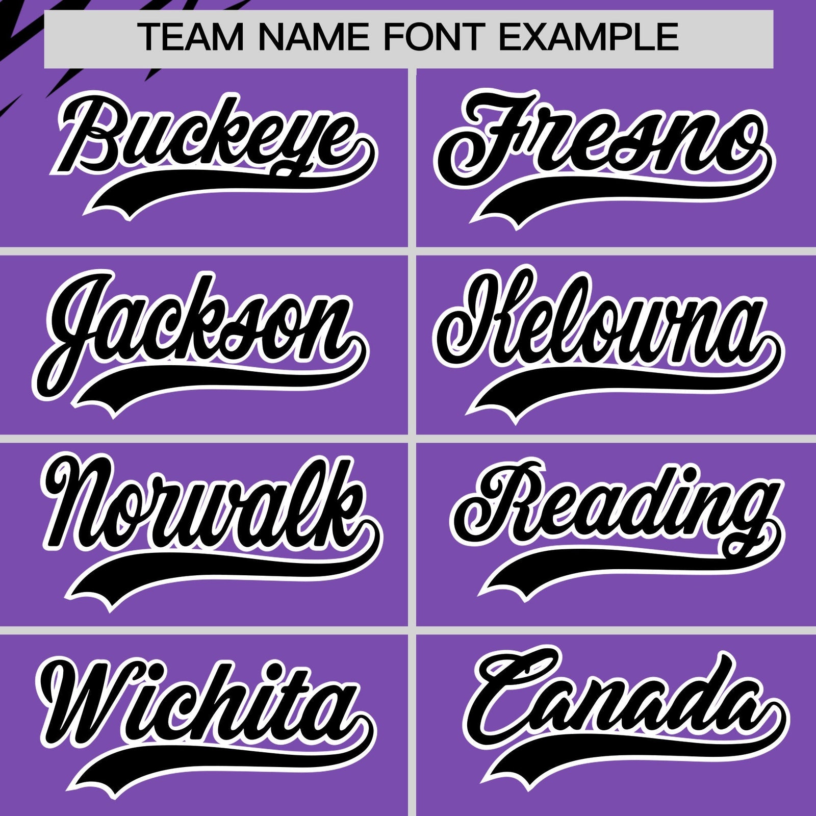 Custom Purple Black White short sleeves Reversible Lightning Pattern Graffiti Graffiti Pattern Lightweight Baseball Jersey| KXKSHOP