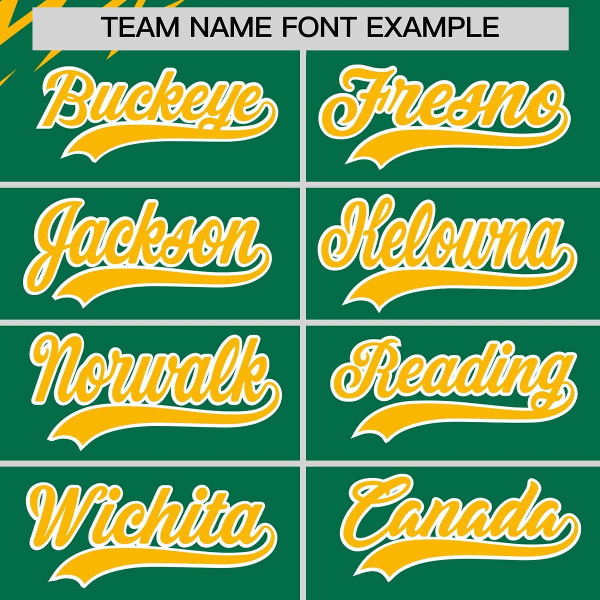 Custom Kelly Green Dark Green Yellow short sleeves Reversible Lightning Pattern Graffiti Graffiti Pattern Moisture-Wicking Baseball Jersey| KXKSHOP