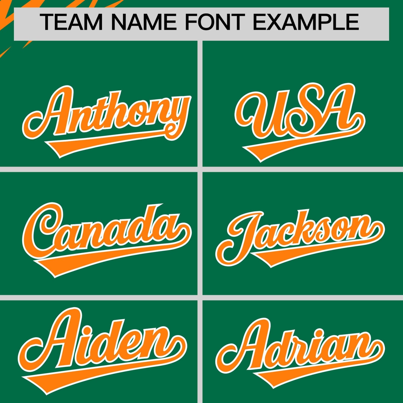 Custom Kelly Green Orange Dark Green short sleeves Reversible Lightning Pattern Graffiti Graffiti Pattern Breathable Baseball Jersey| KXKSHOP