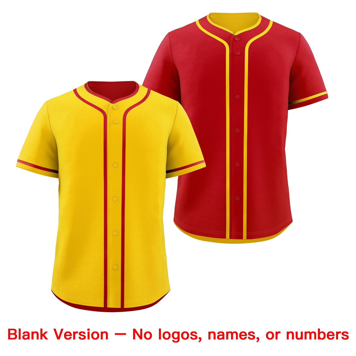Custom Red White Reversible Classic Style Lightweight Baseball Jersey| KXKSHOP