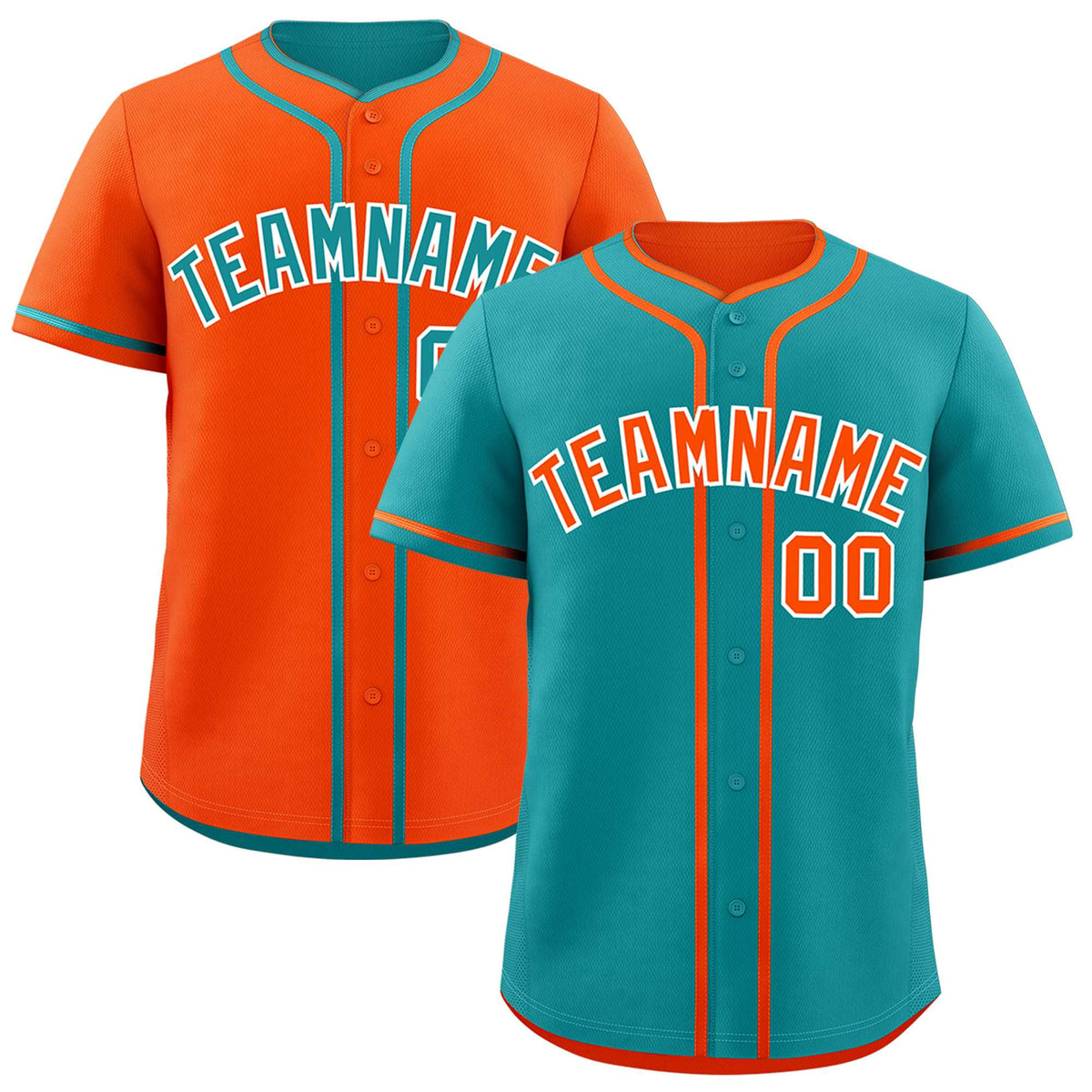 Custom Orange White Reversible Classic Style Moisture-Wicking Baseball Jersey| KXKSHOP