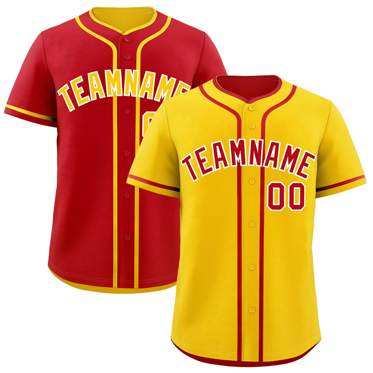 Custom Red White Reversible Classic Style Lightweight Baseball Jersey| KXKSHOP