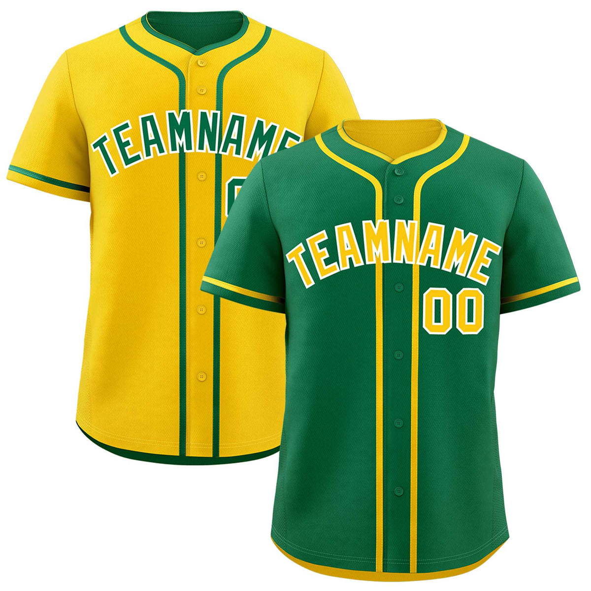 Custom Gold White Reversible Classic Style Lightweight Baseball Jersey| KXKSHOP