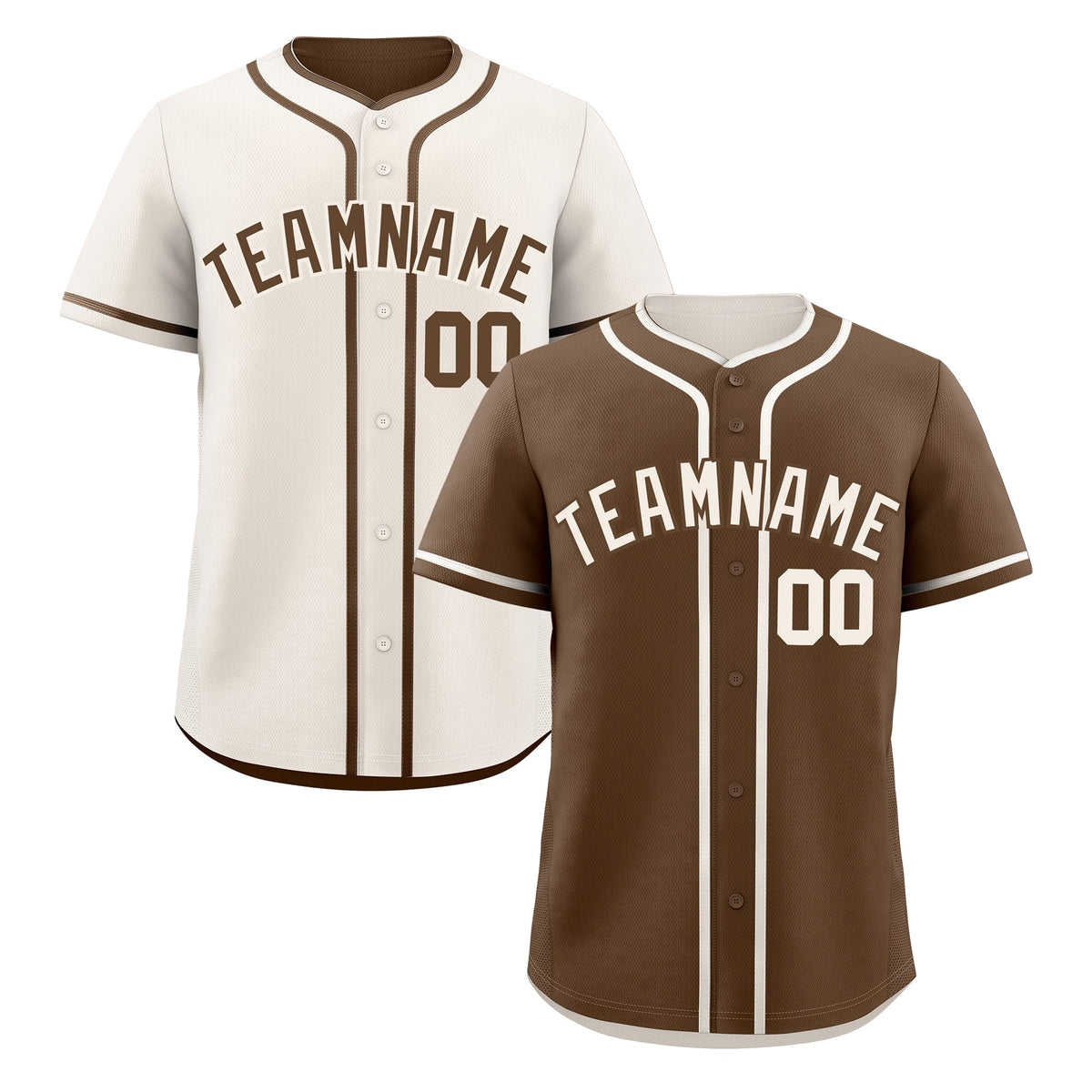 Custom Cream Reversible Classic Style Lightweight Baseball Jersey| KXKSHOP