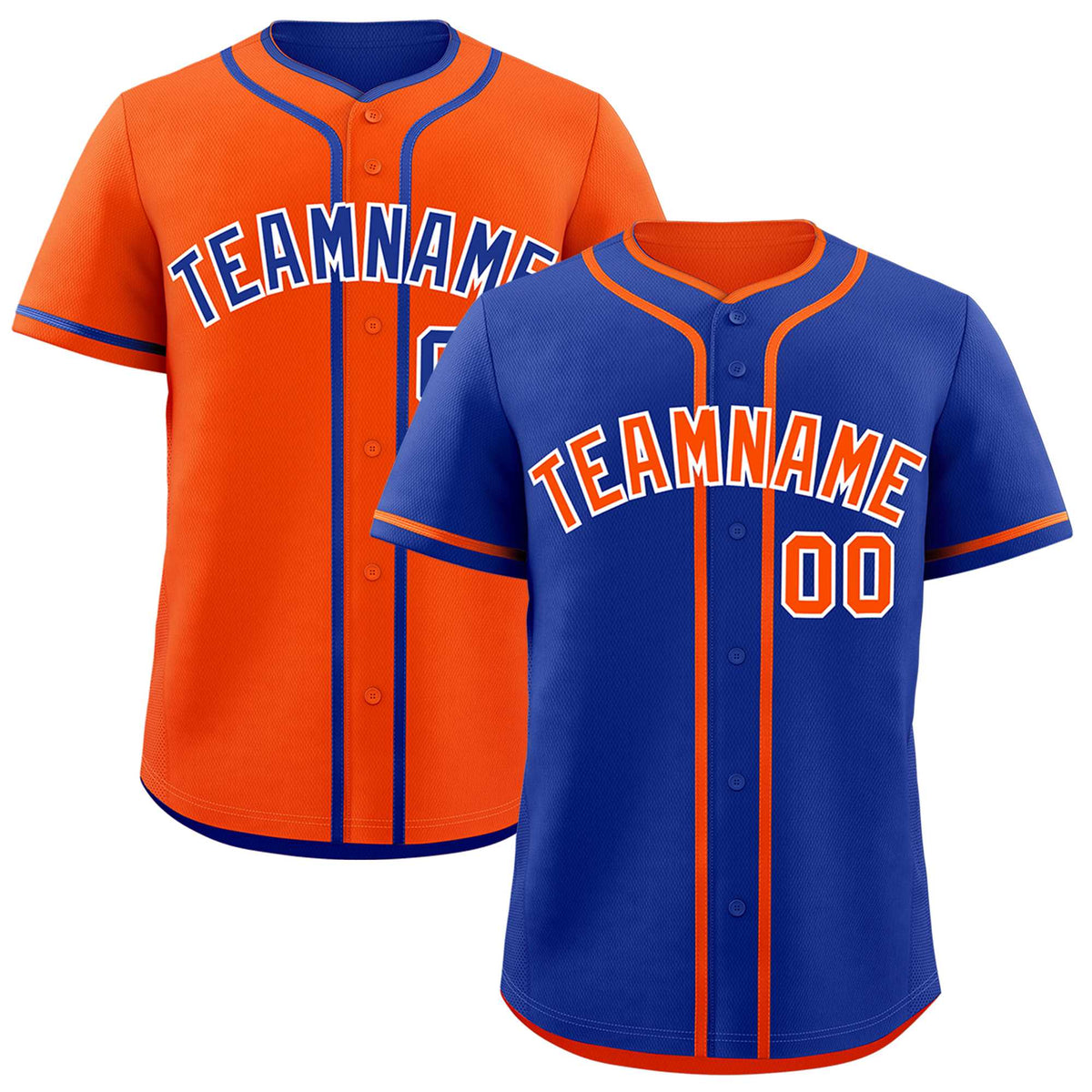 Custom Orange White Reversible Classic Style Lightweight Baseball Jersey| KXKSHOP