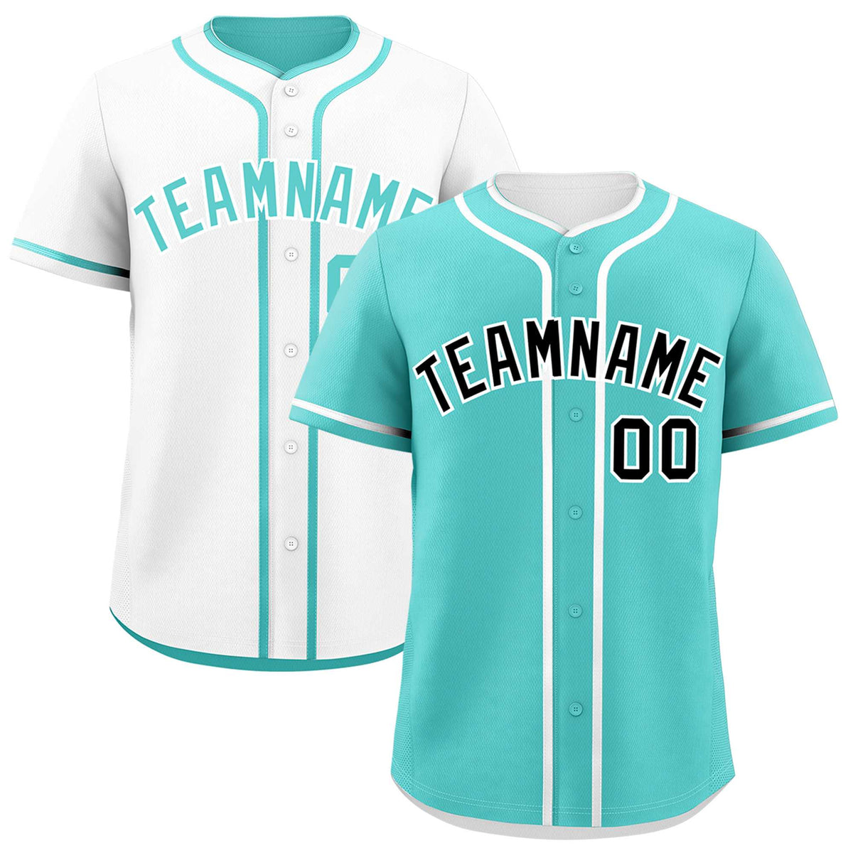 Custom Black White Reversible Classic Style Moisture-Wicking Baseball Jersey| KXKSHOP