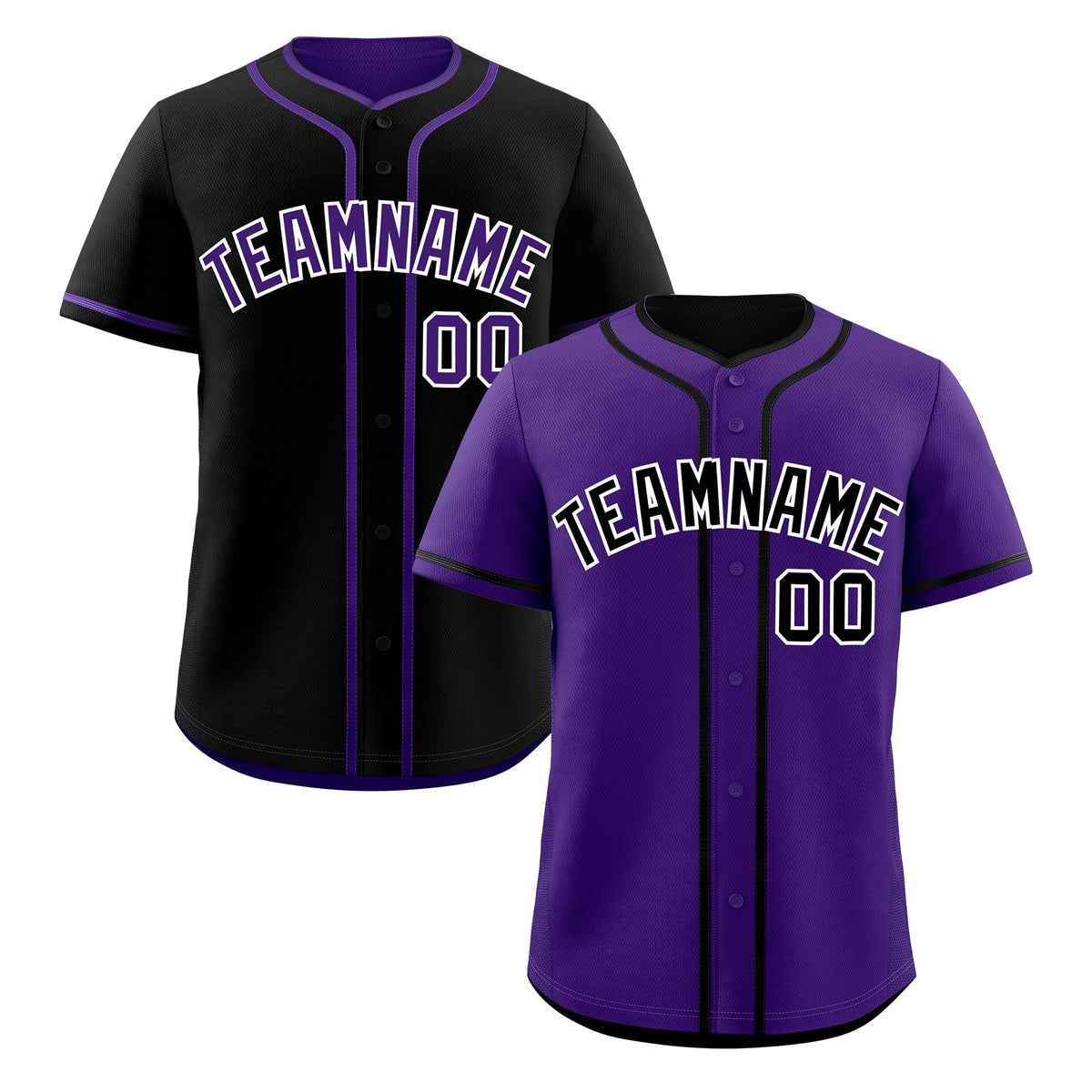 Custom Black White Reversible Classic Style Lightweight Baseball Jersey| KXKSHOP