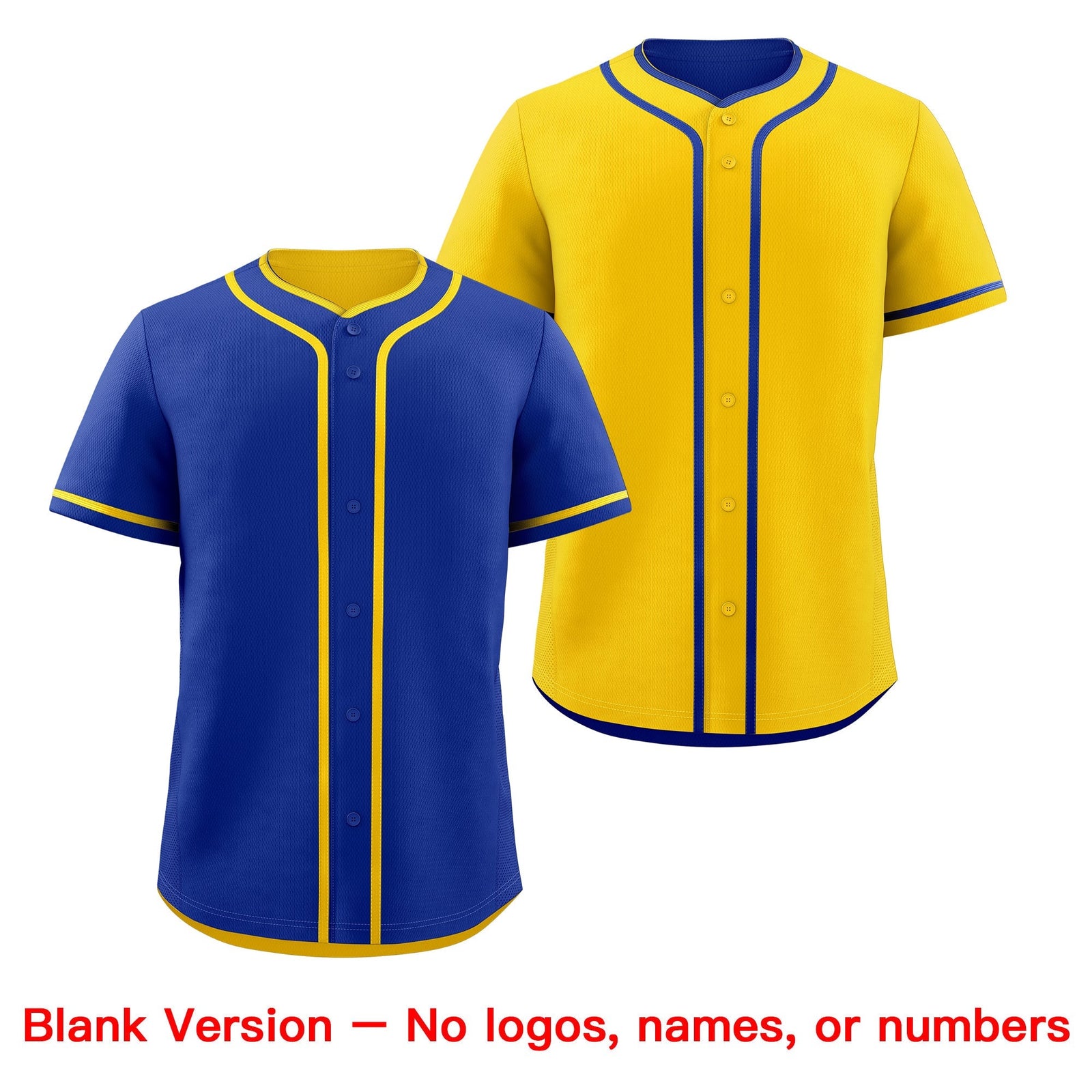 Custom Gold White Reversible Classic Style Lightweight Baseball Jersey| KXKSHOP