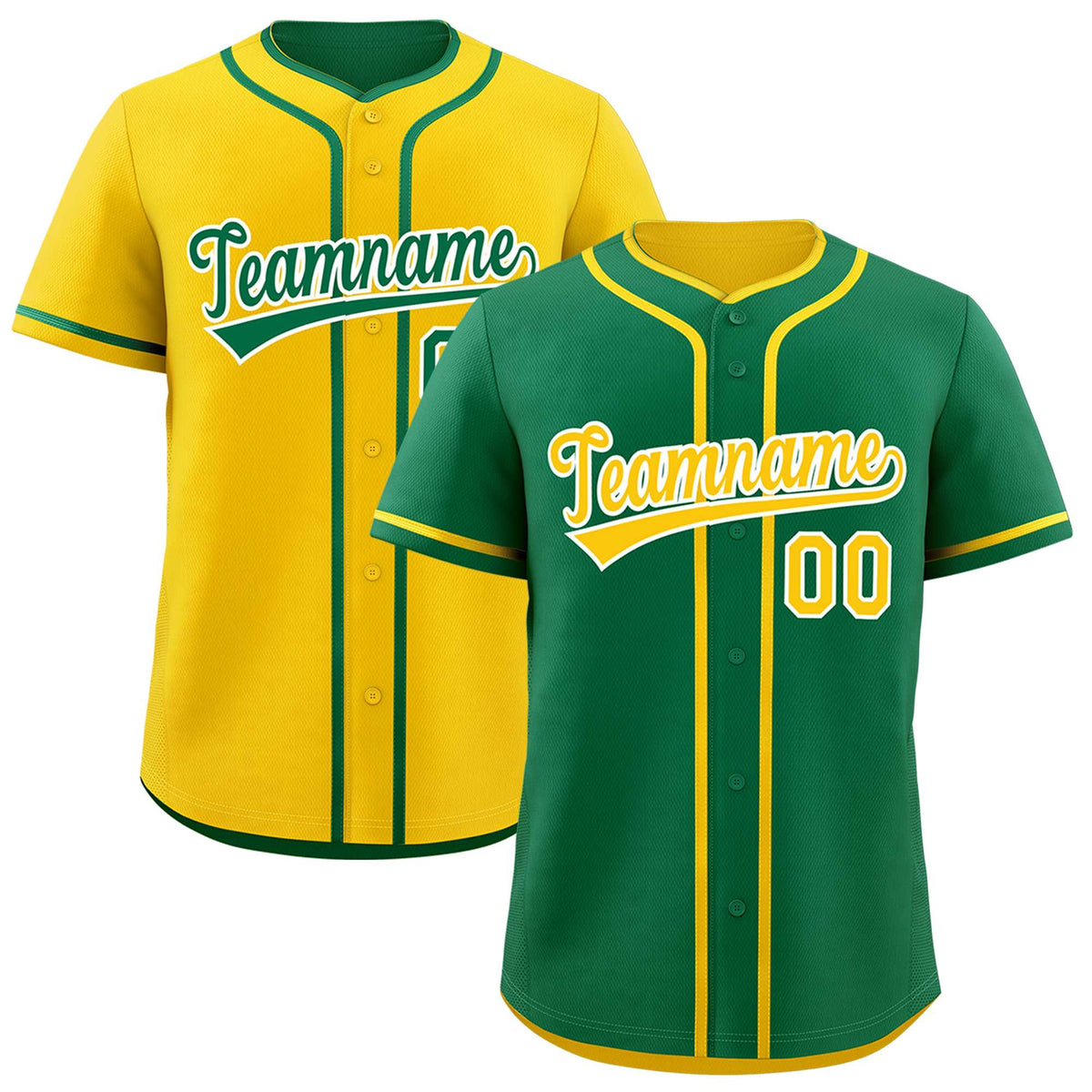Custom Gold White Reversible Classic Style Lightweight Baseball Jersey| KXKSHOP