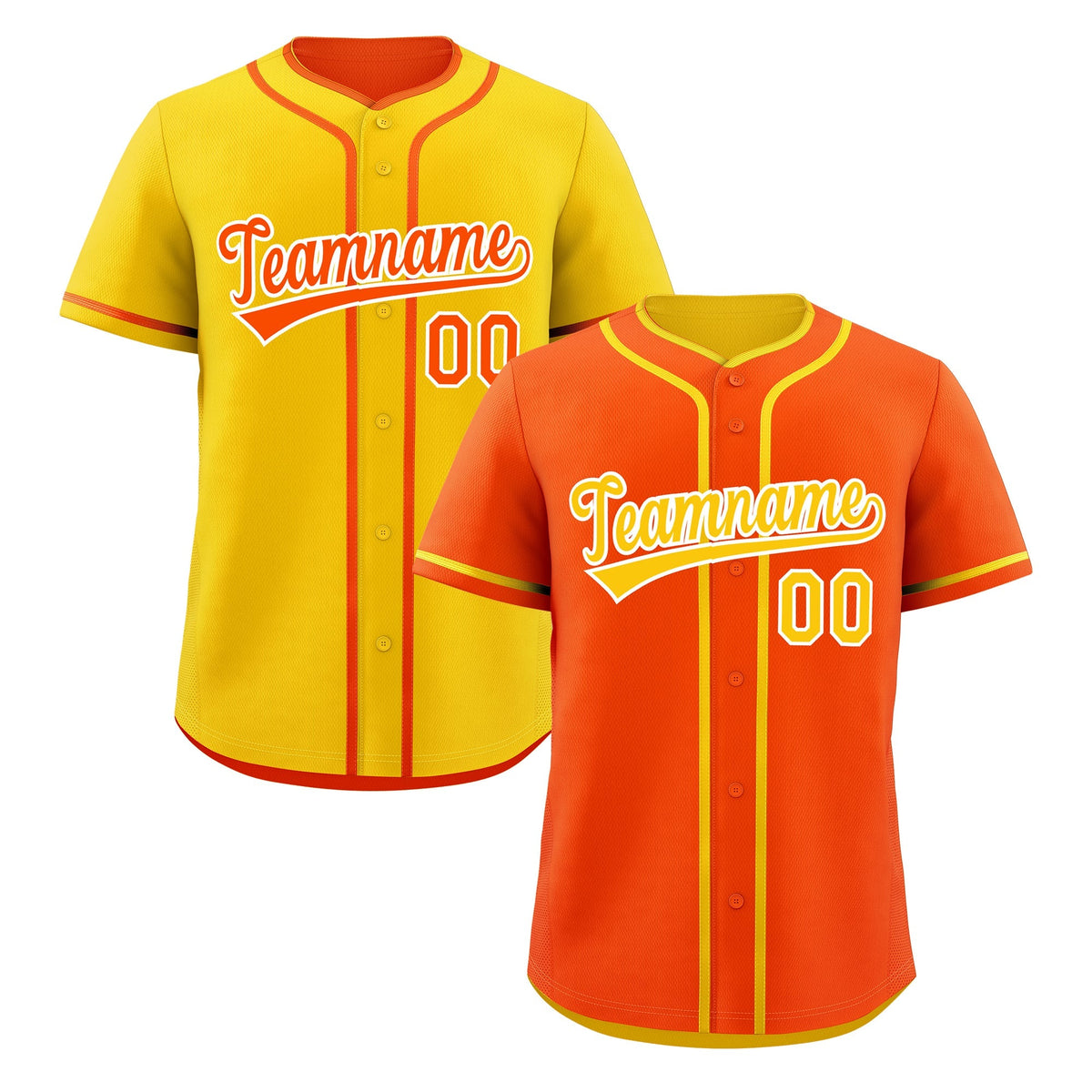 Custom Gold White Reversible Classic Style Moisture-Wicking Baseball Jersey| KXKSHOP