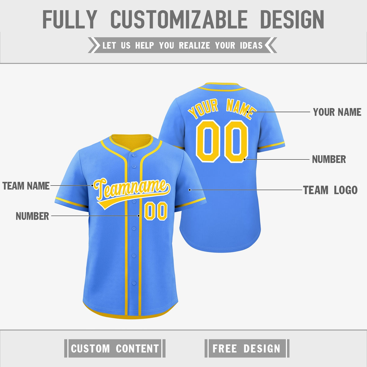 Custom Gold White Reversible Classic Style Lightweight Baseball Jersey| KXKSHOP