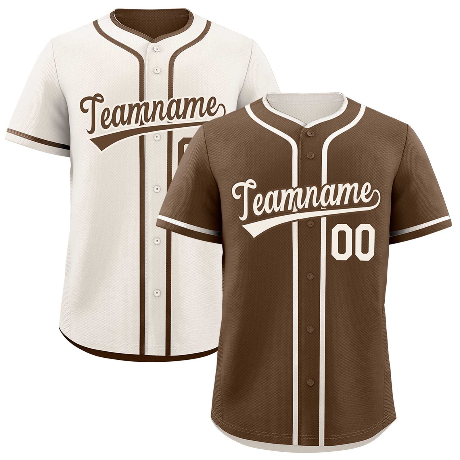 Custom Cream Reversible Classic Style Lightweight Baseball Jersey| KXKSHOP