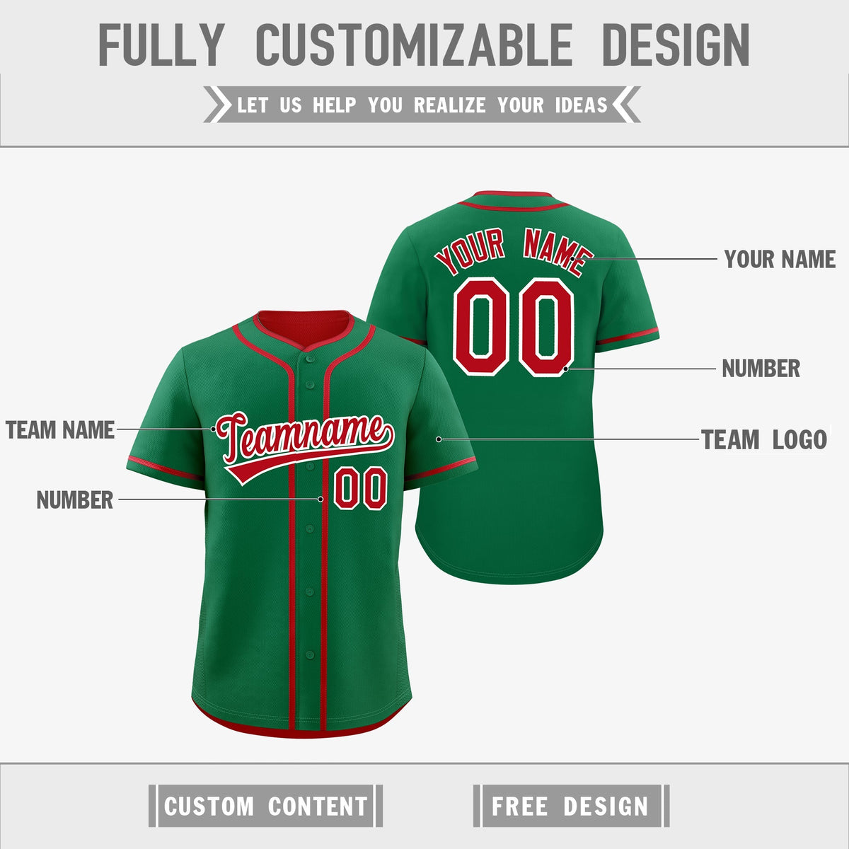 Custom Red White Reversible Classic Style Moisture-Wicking Baseball Jersey| KXKSHOP
