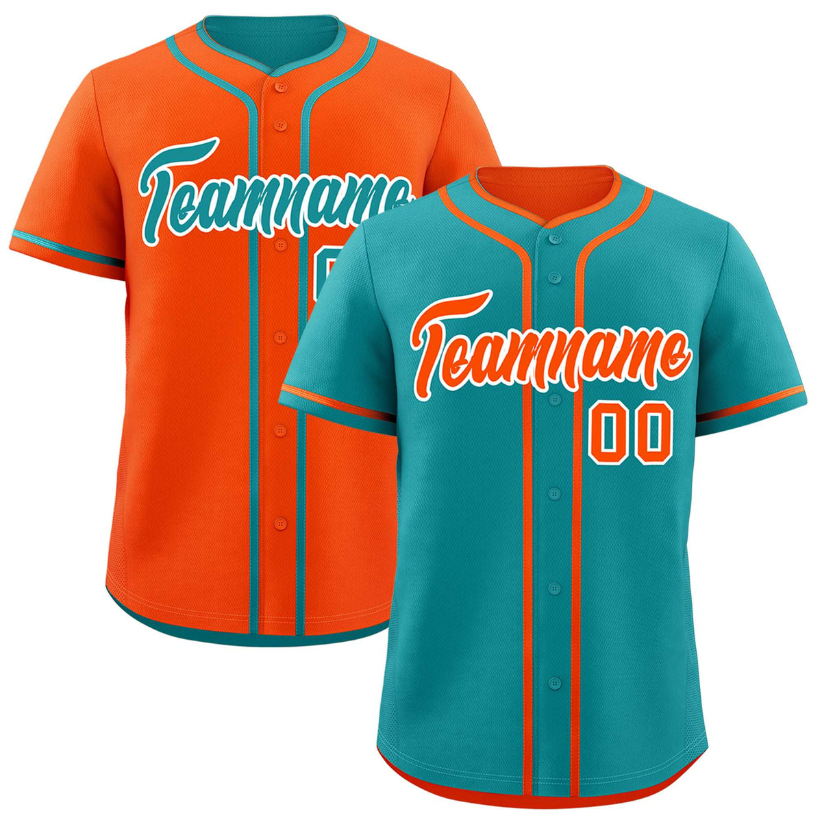 Custom Orange White Reversible Classic Style Moisture-Wicking Baseball Jersey| KXKSHOP