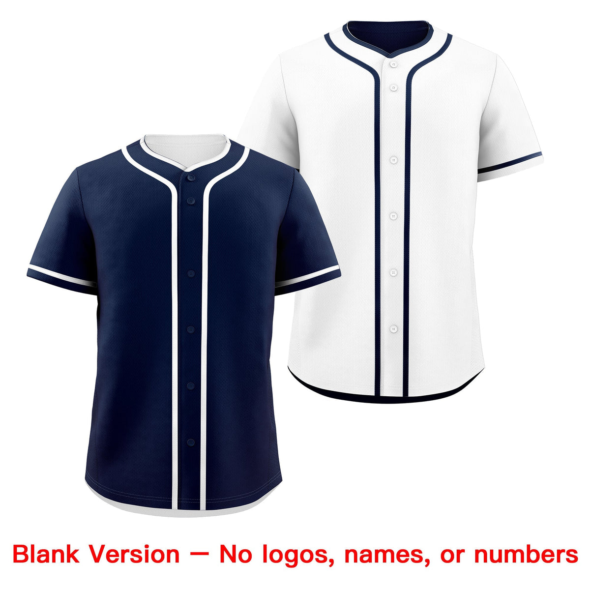 Custom White Reversible Classic Style Lightweight Baseball Jersey| KXKSHOP