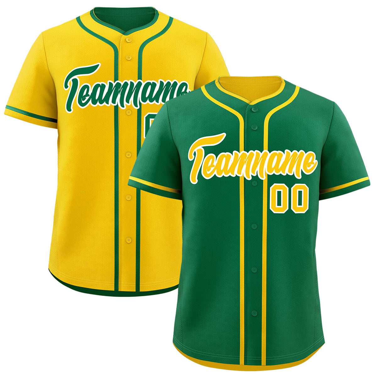 Custom Gold White Reversible Classic Style Lightweight Baseball Jersey| KXKSHOP