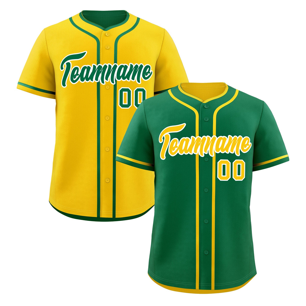 Custom Gold White Reversible Classic Style Lightweight Baseball Jersey| KXKSHOP