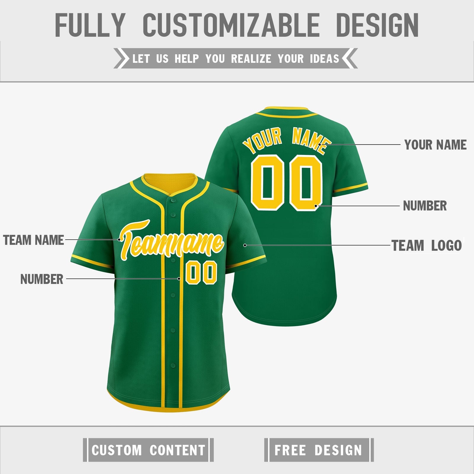Custom Gold White Reversible Classic Style Lightweight Baseball Jersey| KXKSHOP