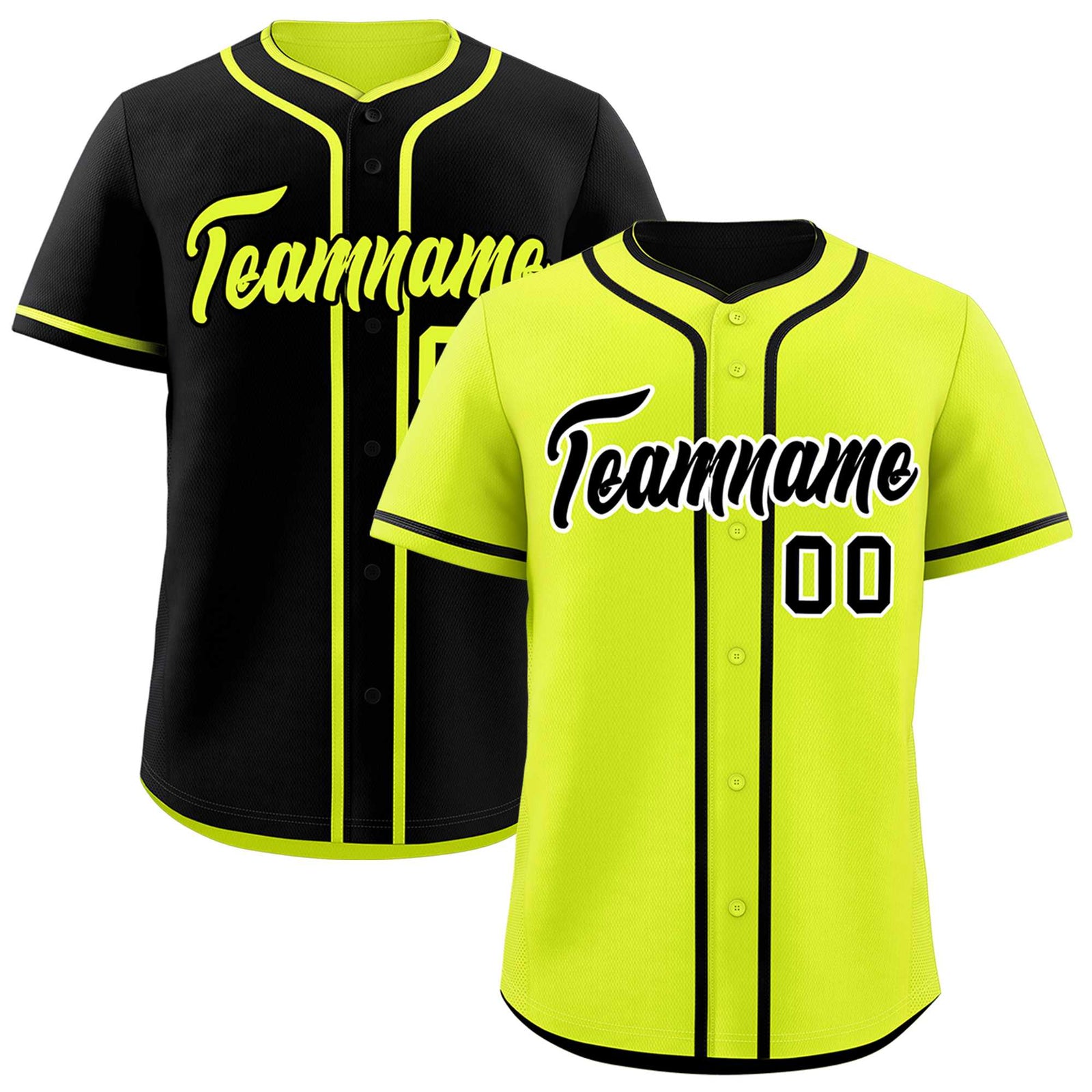 Custom Black Reversible Classic Style Moisture-Wicking Baseball Jersey| KXKSHOP