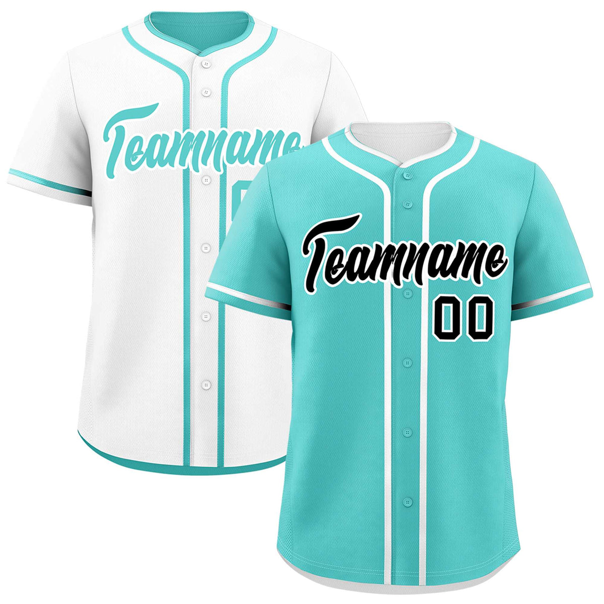 Custom Black White Reversible Classic Style Moisture-Wicking Baseball Jersey| KXKSHOP