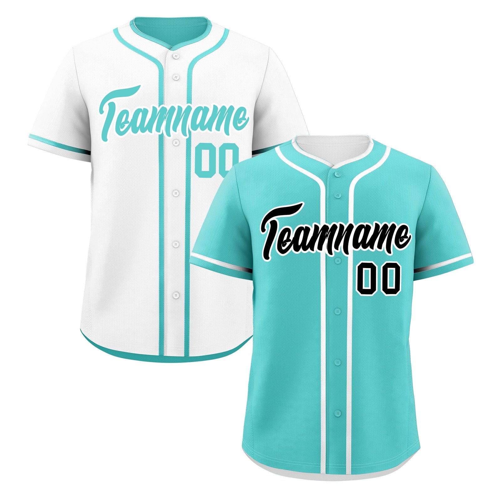 Custom Black White Reversible Classic Style Moisture-Wicking Baseball Jersey| KXKSHOP