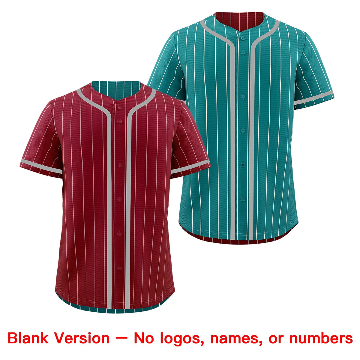 Custom Crimson Teal Reversible Gradient Fashion Lightweight Baseball Jersey| KXKSHOP