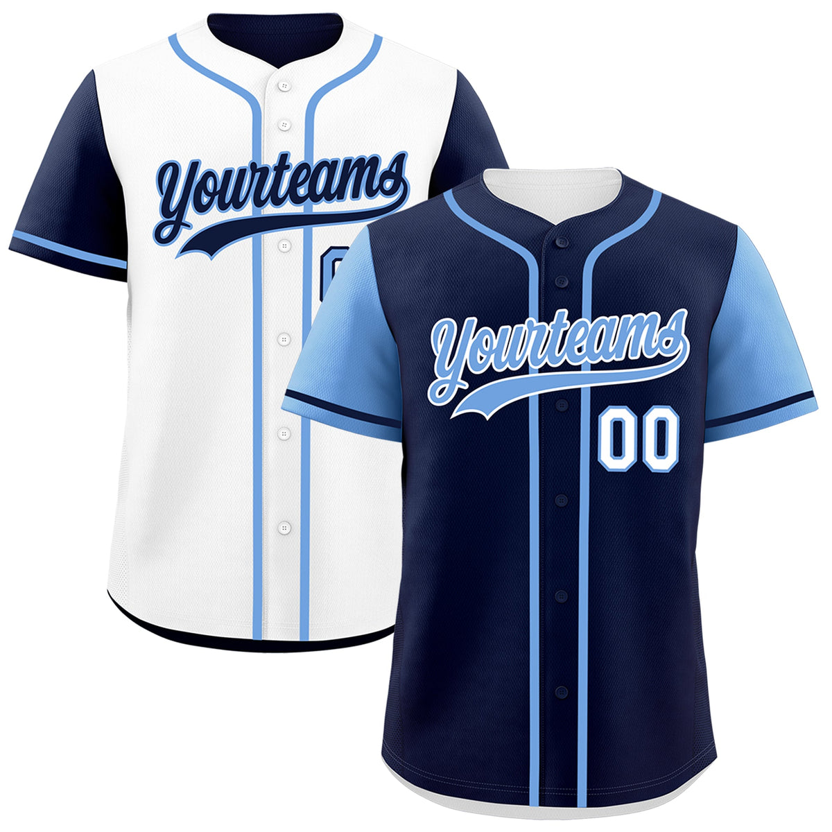 Custom Orange Navy Reversible Raglan Sleeves Baseball Jersey| KXKSHOP
