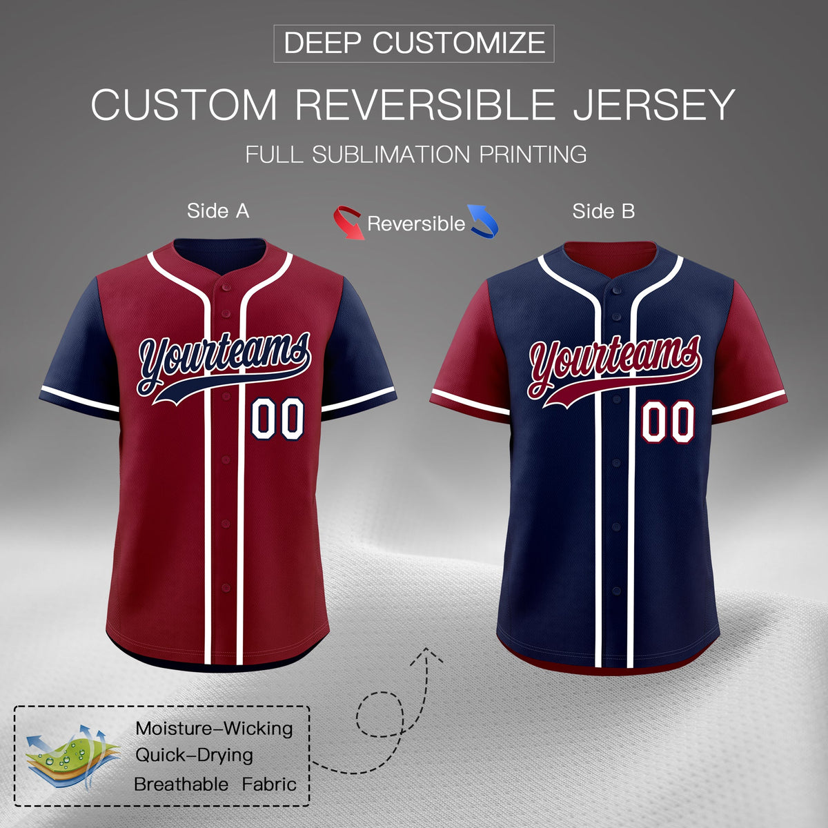 Custom Kelly Green Yellow Reversible Raglan Sleeves Baseball Jersey| KXKSHOP