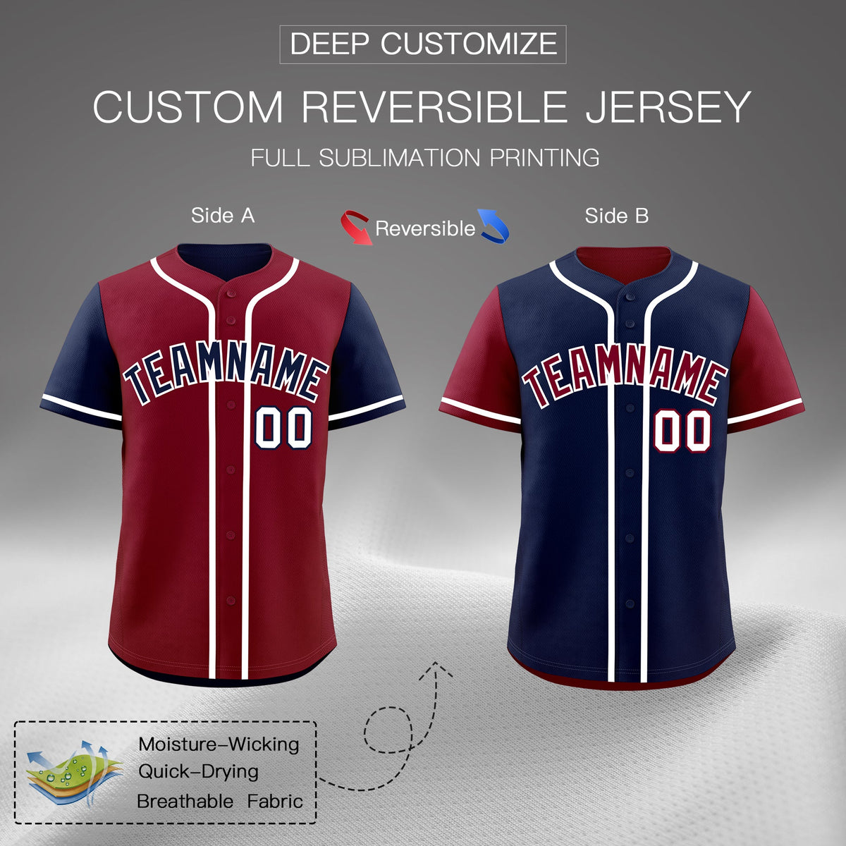 Custom Kelly Green Yellow Reversible Raglan Sleeves Baseball Jersey| KXKSHOP