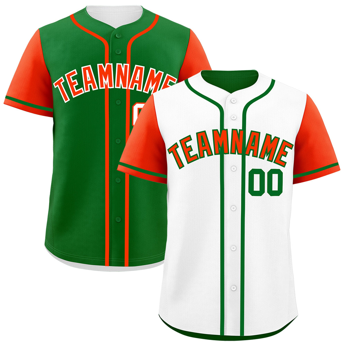 Custom Neon Green Black Reversible Raglan Sleeves Baseball Jersey| KXKSHOP