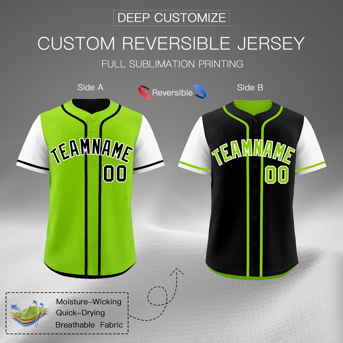 Custom White Pink Reversible Raglan Sleeves Baseball Jersey| KXKSHOP