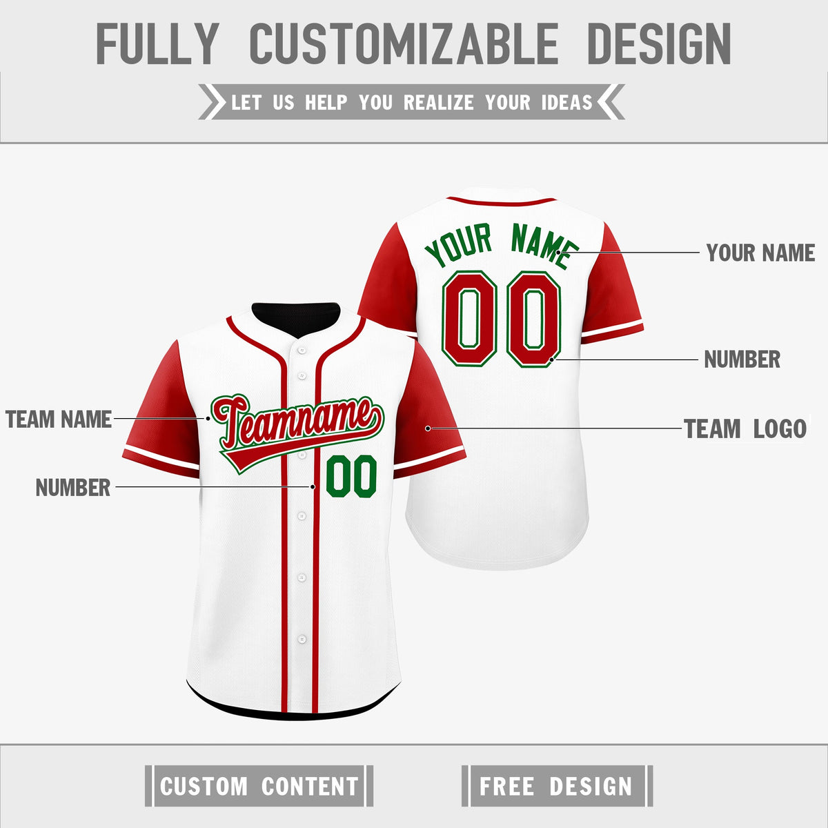 Custom Black White Reversible Raglan Sleeves Baseball Jersey| KXKSHOP