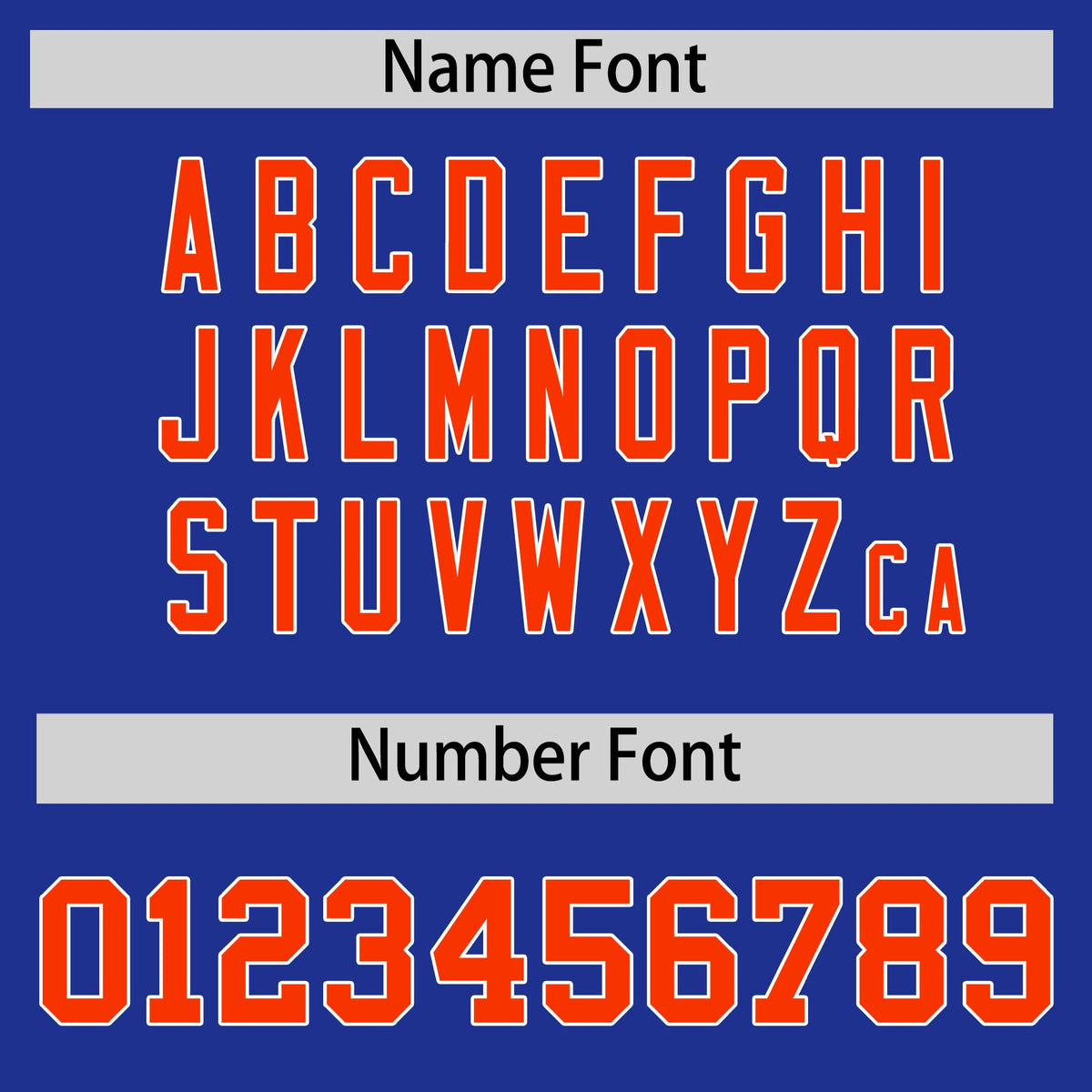 Custom Royal Blue White Orange Reversible Raglan Sleeves Baseball Jersey| KXKSHOP