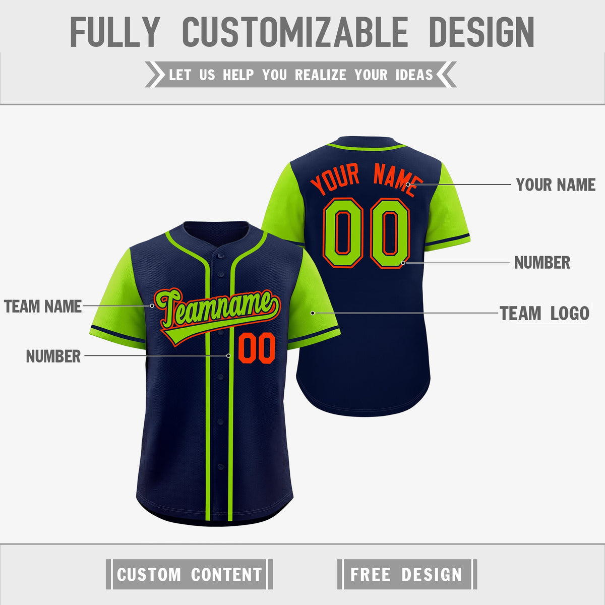 Custom Navy Red White Reversible Raglan Sleeves Baseball Jersey| KXKSHOP